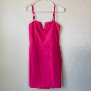 Fashion Nova Hot Pink Mini Dress